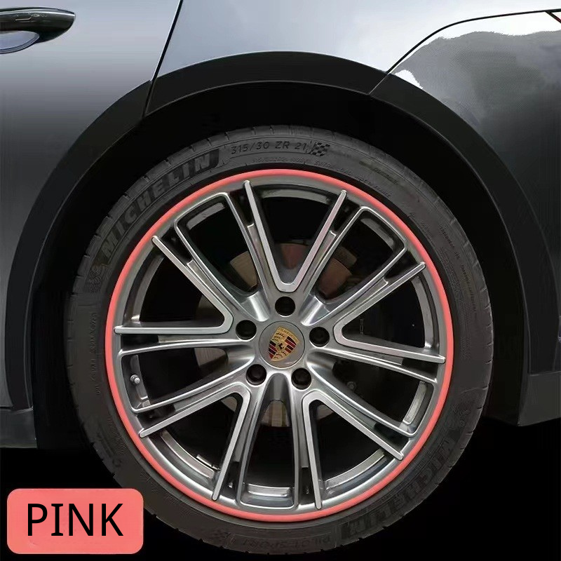 Universal Rim Protector – Anti-Scratch Wheel Protection Strip(8M Length – Fits All 4 Wheels, Any Rim Size)