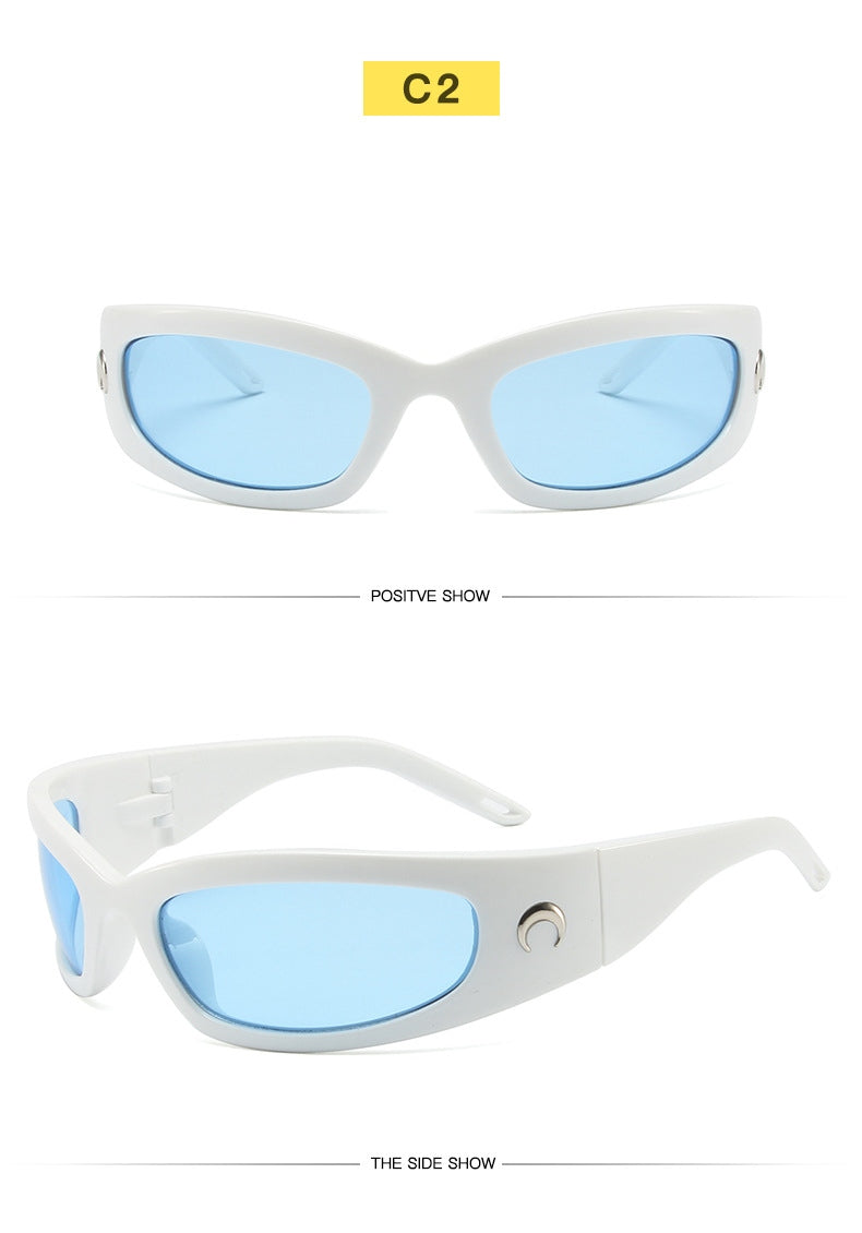 Retro Rectangle Sunglasses – Trendy UV400 Street Style Eyewear